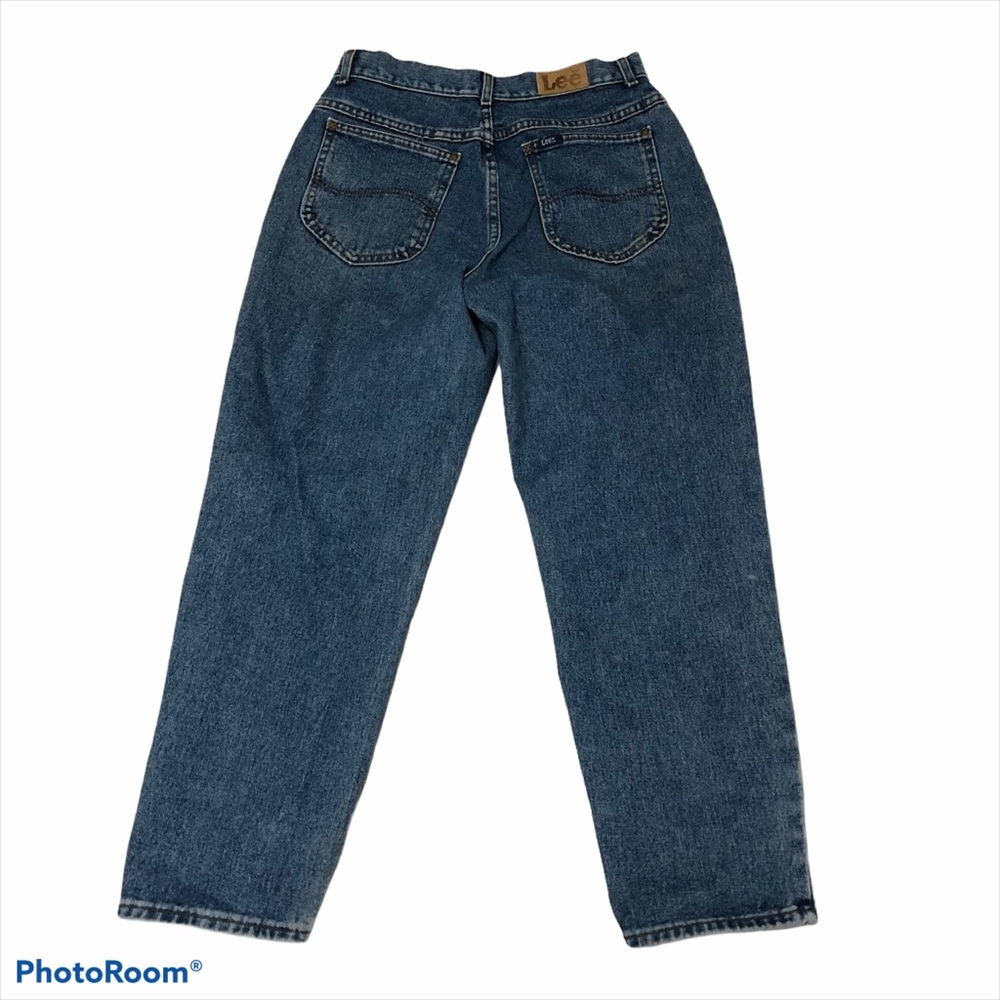 Vintage Lee Mom Jeans High Waist 27 inseam - Picture 2 of 9